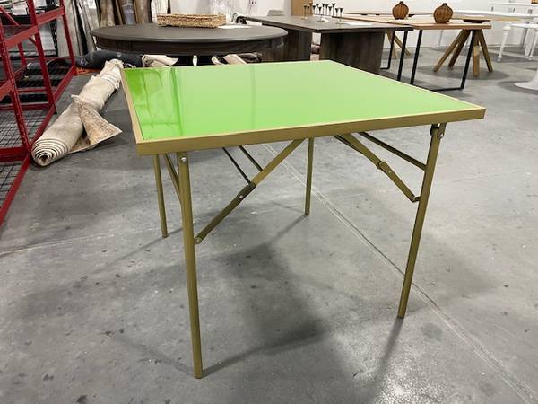 Square Folding Table Green and Gold - kate spade new york 1