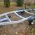 Double axel boat 🚢 TRAILER solid good tires Bearings ready 4 Paint 2 thumbnail