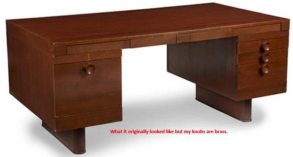 Gilbert Rohde Herman Miller Executive Office Group Desk – Early 1940s 1