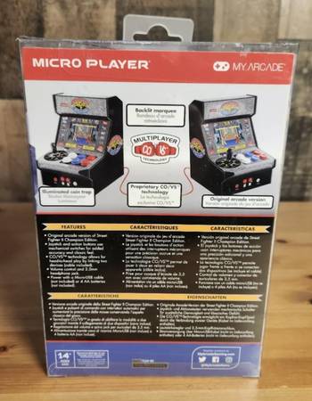 My Arcade Street Fighter II Mini Arcade Champion Edition - NEW SEALED - $50 (San Jose)63471479815041121