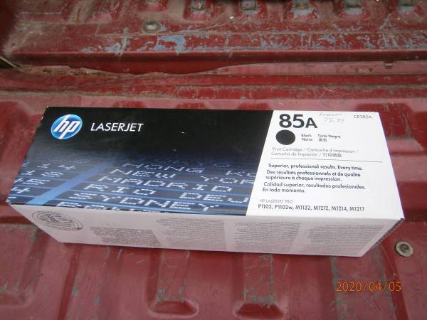 hp laserjet print cartridge black 85A CE285A 1