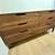 Custom Solid Walnut 6-Drawer Double Dresser – Mid-Century Modern, Soft 1 thumbnail