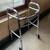 Medical Rolling Portable Folding Adult Mobility Walker With 2 Wheels 2 thumbnail