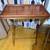 Mid-Century-Style Cherry Wood Tray Table 2 thumbnail