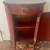 Mahogany 1920’’s  Demilune Half Moon Cabinet 22x11x32 7 thumbnail