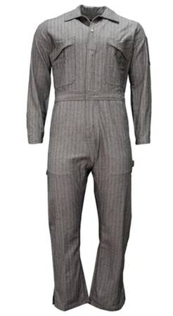 NEW KEY industries Fisher Stripe Deluxe Unlined Long Sleeve Coverall 1