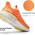 ALLSWIFIT Men's Slip On Walking Shoes Sneakers, Size 10M, Color Orange 6 thumbnail