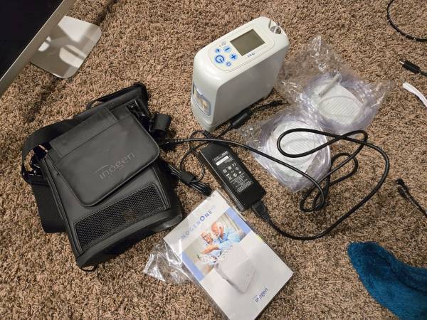 Inogen One G5/OxyGo NEXT including 1 standard 8 cell batterie 1