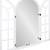 Mirror Rustic White Farmhouse Windowpane Arch Mirror NEW 44x28 7 thumbnail