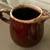 Vintage McCoy Brown Drip Creamer 1 thumbnail