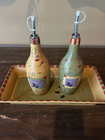 Olive Oil & Server Set 1