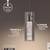 Essence 7.5-Watt 1 Light Chrome Modern Integrated LED Mini Pendant Lig 7 thumbnail