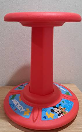 Toddler Mickey Mouse Wiggle stool 1