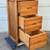 3-Drawer Solid Red Oak File Cabinet - LN 4 thumbnail
