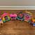 ♥ ♥ FISHER PRICE LITTLE PEOPLE PRINCESS PARADE  6 Floats with Princess 2 thumbnail