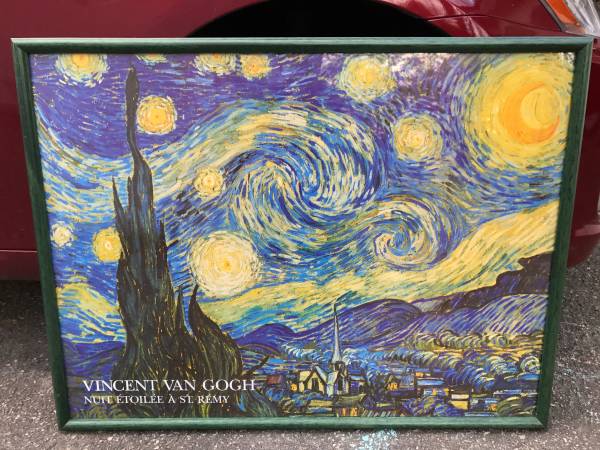 Van Gogh's Starry Night - Framed 1