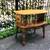 Vintage solid oak side table 7 thumbnail