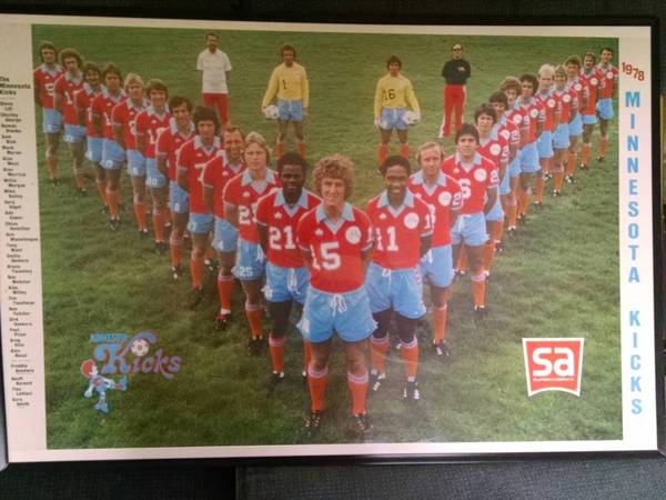 1978 Minnesota Kicks Poster 1