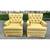 1960s Vintage Lammerts Skirted,  Tufted Accent Chairs 1 thumbnail