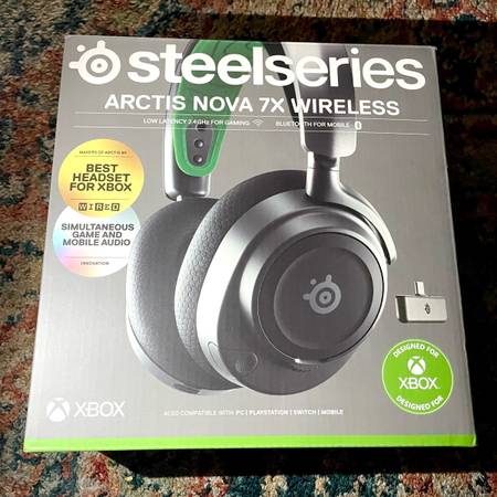 SteelSeries Arctis Nova x7 Wireless Gaming Headset for Xbox Series S Or X 1