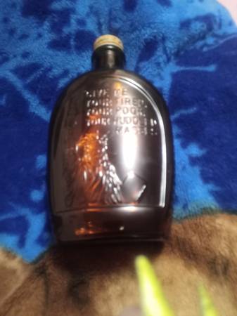 Old empty syrup bottle 1