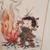 Pair of Framed Yoshihisa Japanese Children's Art Prints 4 thumbnail