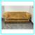 Fitzgerald Custom Design Suede Sofa + Fringe 2 thumbnail