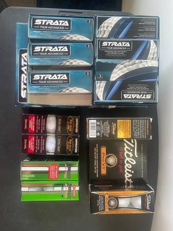 VARIOUS BRAND NEW GOLF BALLS 1