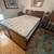 Antique wood headboard/foot with double/full size bed 1 thumbnail