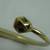 Egyptian Design Sterling Silver Domed Cuff Bracelet 8mm 7" Unique desi 9 thumbnail