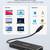 MOKIN USB C Adapters for MacBook Pro/Air,Mac Dongle with 3 USB Port,US 2 thumbnail