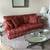 SOFA/FULL SIZE - BURGUNDY/DARK RED 2 thumbnail