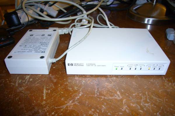 E2050A GPIB HPIB to Ethernet Network Gateway 1