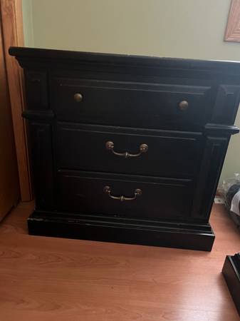 Black Nightstand 1