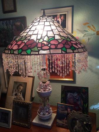 Stained Glass Handmade Lamp 1