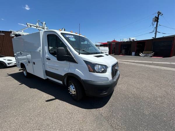 **2022 Ford Transit 350 HD CUTAWAY KNAPHEIDE SERVICE BODY BOX TRUCK/ - $33,80063612906331905120