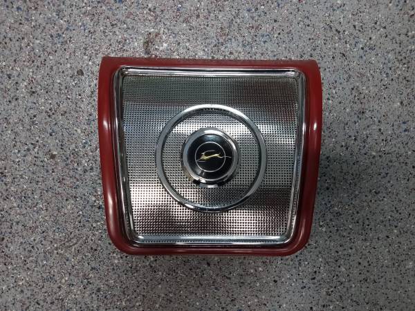 1962 - 1964 Impala rear speaker assembly 1