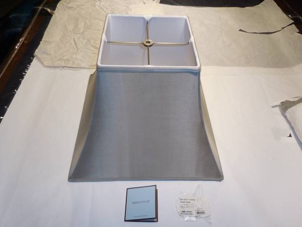 Various Lampshades (2): Restoration Hardware, and Dale Tiffany - $20 (Bothell)63470797717763121