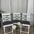 3 White & Gray High Chairs / Stools / Sillas Altas 1 thumbnail