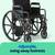New in box Medline K1 Wheelchair Swingback Armrest 3 thumbnail