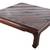 VINTAGE Ming Square Coffee Table | Solid Rosewood | Chow Legs 1 thumbnail