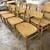 Set of 8 Article Ecole Dining Chairs - Oak 3 thumbnail