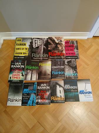 15 IAN RANKIN detective series books 1
