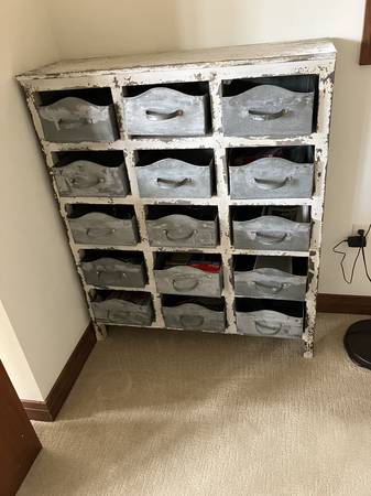 Vintage industrial cabinet 1
