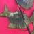 Vintage Torch cut Brutalist fish wall sculpture A120 21 thumbnail