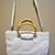 Talbots White Leather Satchel Bag 5 thumbnail