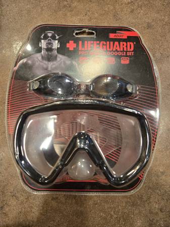 Lifeguard Pro Mask & Goggle Set 1