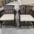 Brooklyn Boho Dark Brown Rattan Arm Chair (Set of 2) Chairs 1 thumbnail