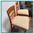 Filippo Sibau For Room & Board Cherry Wood Finish Bar Stools, Pair 12 thumbnail