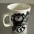 Marimekko Siirtolapuutarha Mug Black White Blue Stoneware Oivai 4 thumbnail